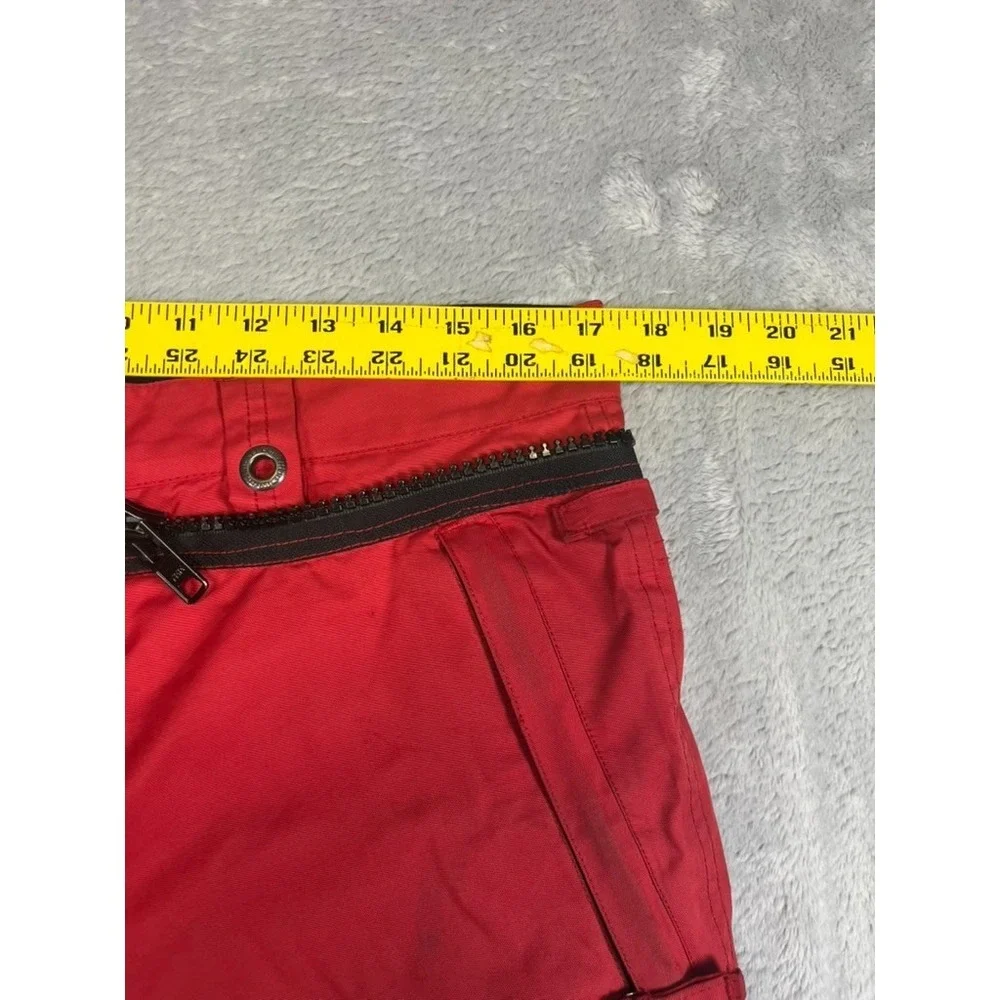 686 Snow Pants Mens Medium Red Mannual Standard Snowboard Ski Waterproof Boot